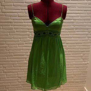 Green Cocktail or Prom Dress Size 6